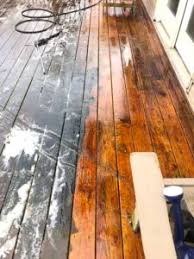 View concrete pressure washing project in Voorhees