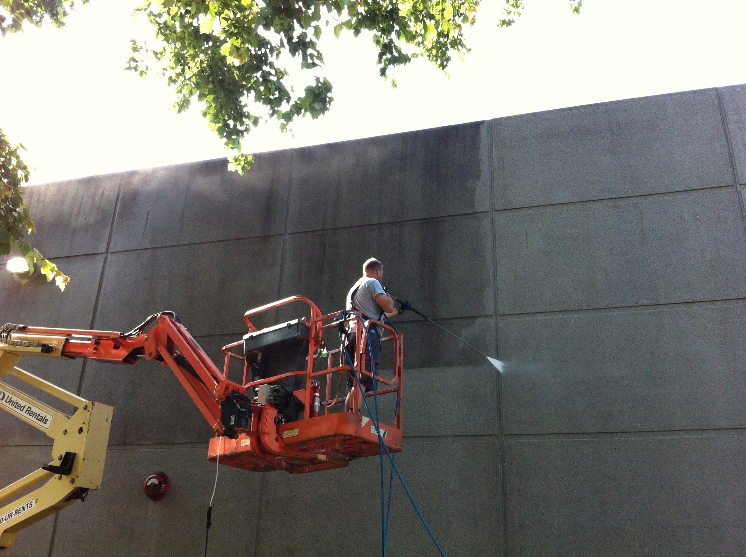 Commercial Pressure Washing example 2